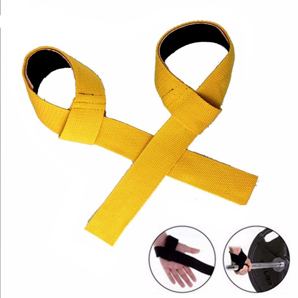 2 Piece Weightlifting Wrist Straps Gym Training Support