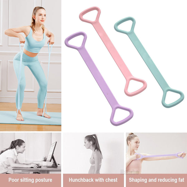 Yoga Fitness Resistance Band Arm Back Training