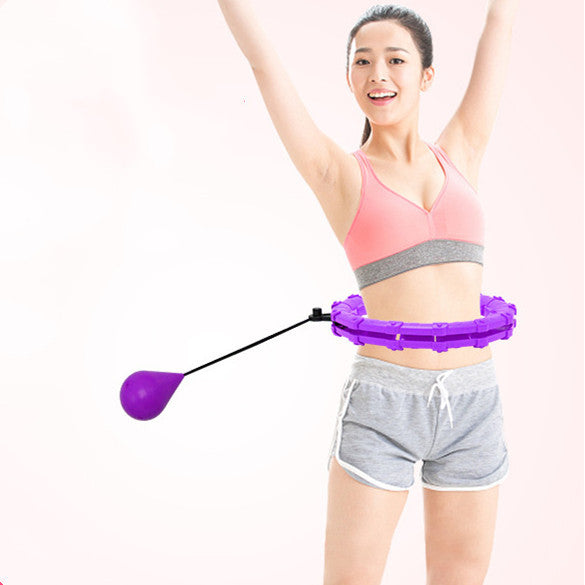 Adjustable Detachable Fitness Hoop Waist Abdominal Exercise