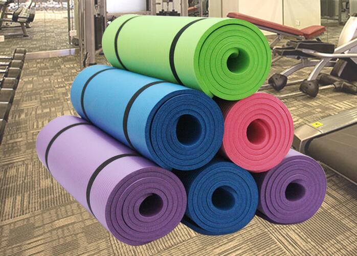 Premium 10mm Thick Non Slip Yoga Exercise Mat