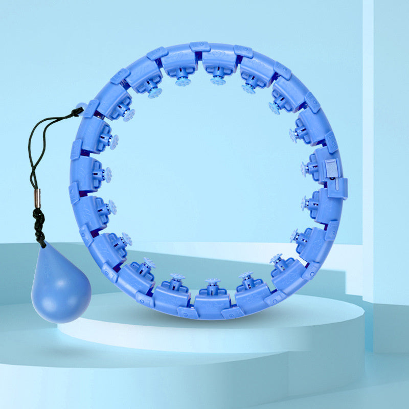 Adjustable Detachable Fitness Hoop Waist Abdominal Exercise