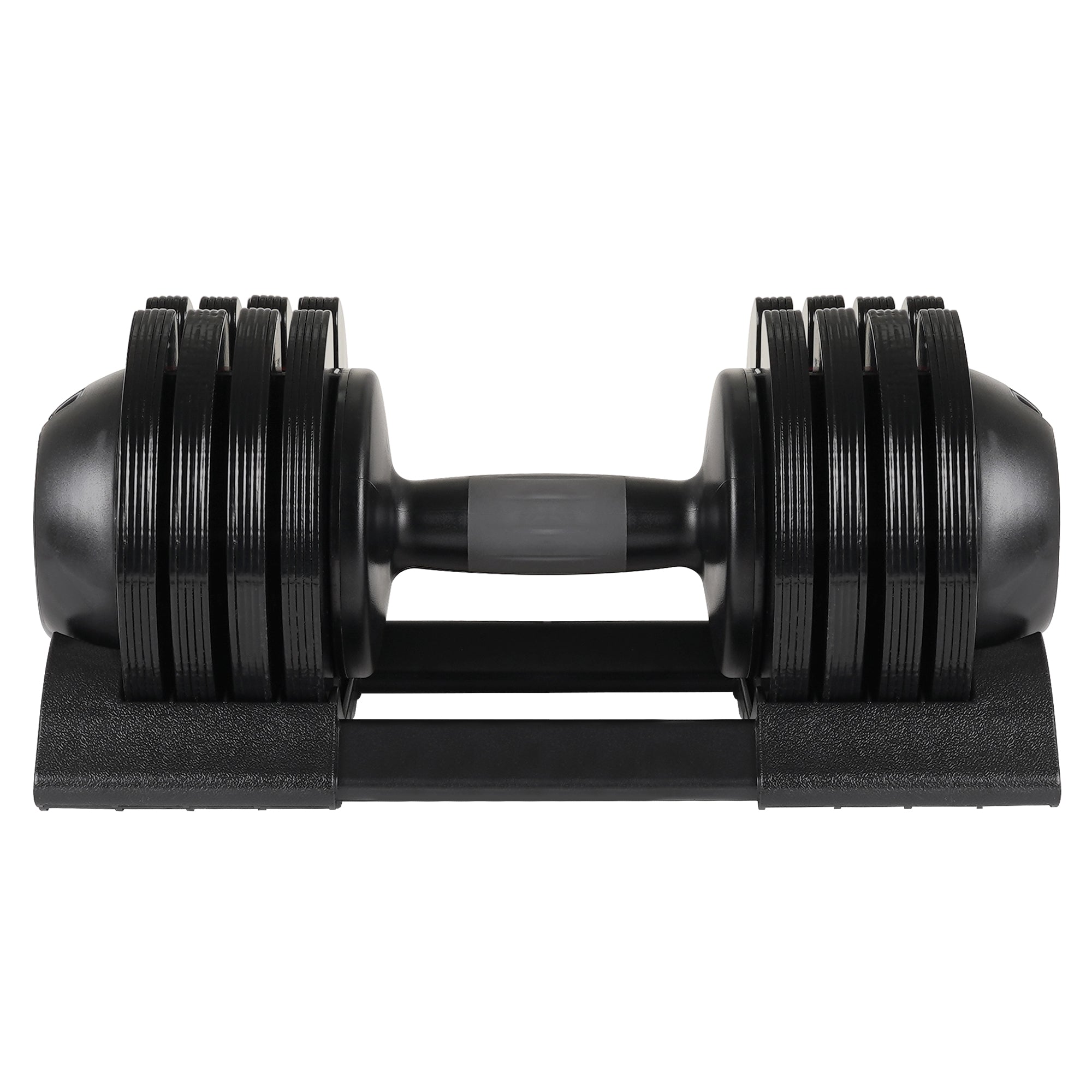 52LB Adjustable Steel Plastic Dumbbell Weight Set