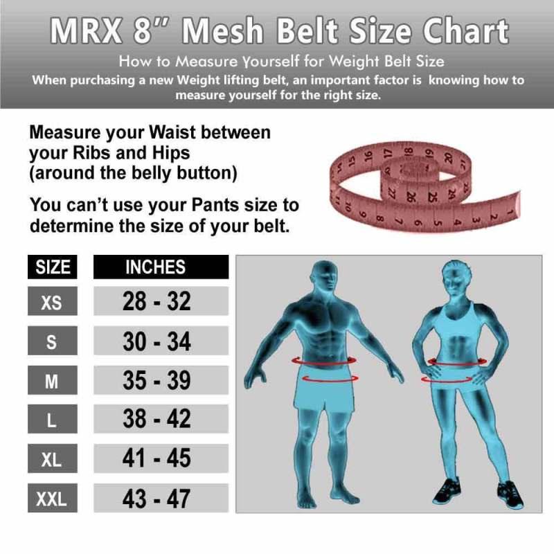 8 Inch Wide Weight Lifting Belt Back Support