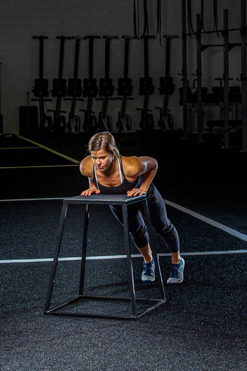 Steel Plyo Boxes Heavy Duty Stackable Jump Platforms