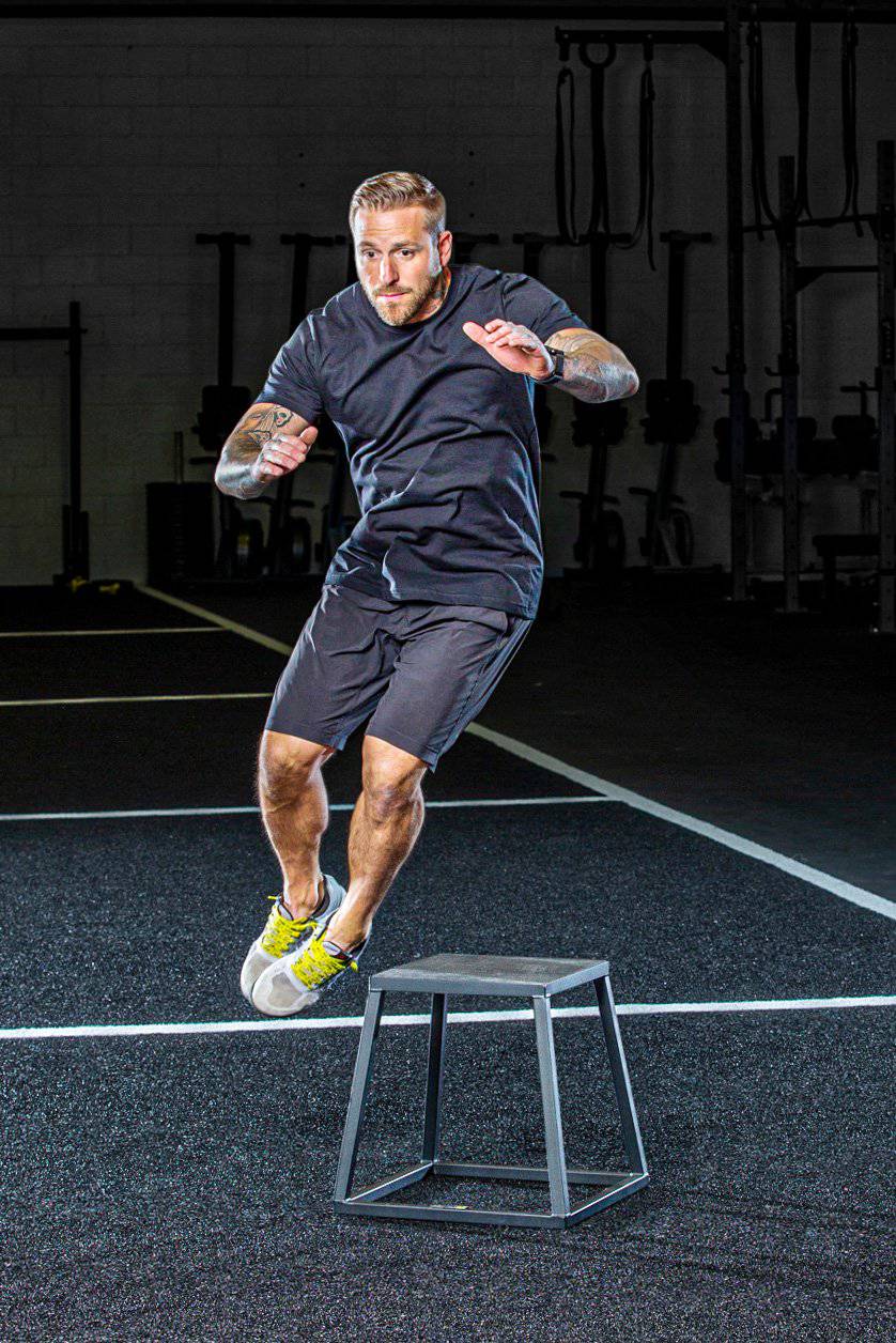 Steel Plyo Boxes Heavy Duty Stackable Jump Platforms