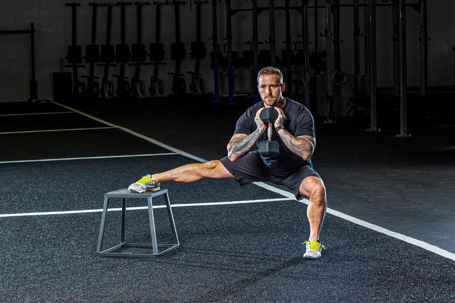 Steel Plyo Boxes Heavy Duty Stackable Jump Platforms