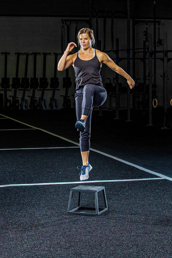 Steel Plyo Boxes Heavy Duty Stackable Jump Platforms