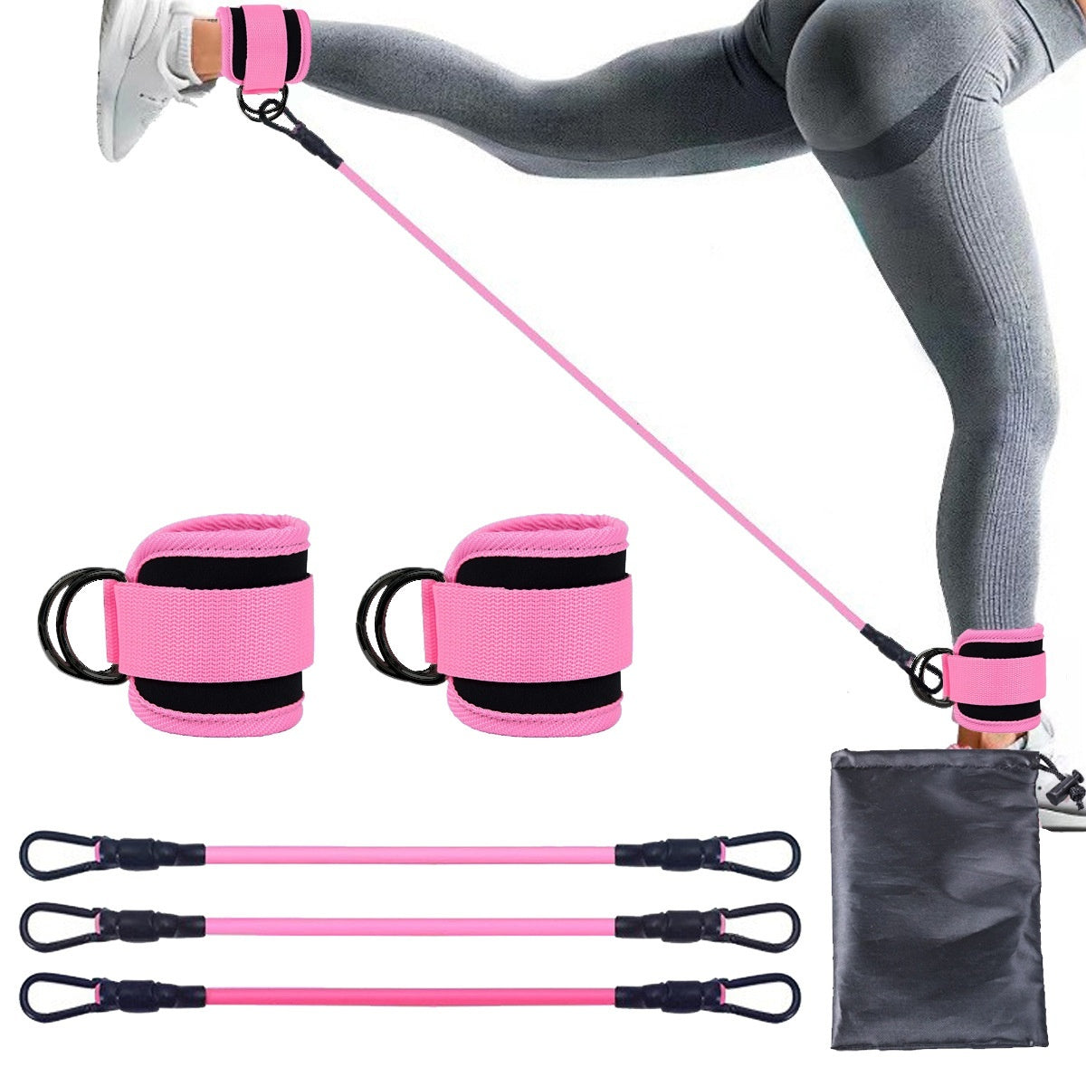 Ankle Strap Resistance Bands Hip Leg Training