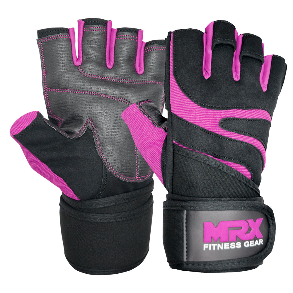 Weight Lifting Gloves With Wrist Strap