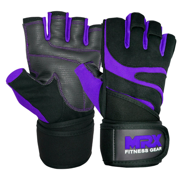 Weight Lifting Gloves With Wrist Strap