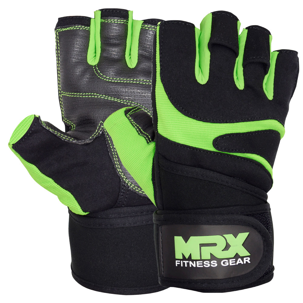 Weight Lifting Gloves With Wrist Strap