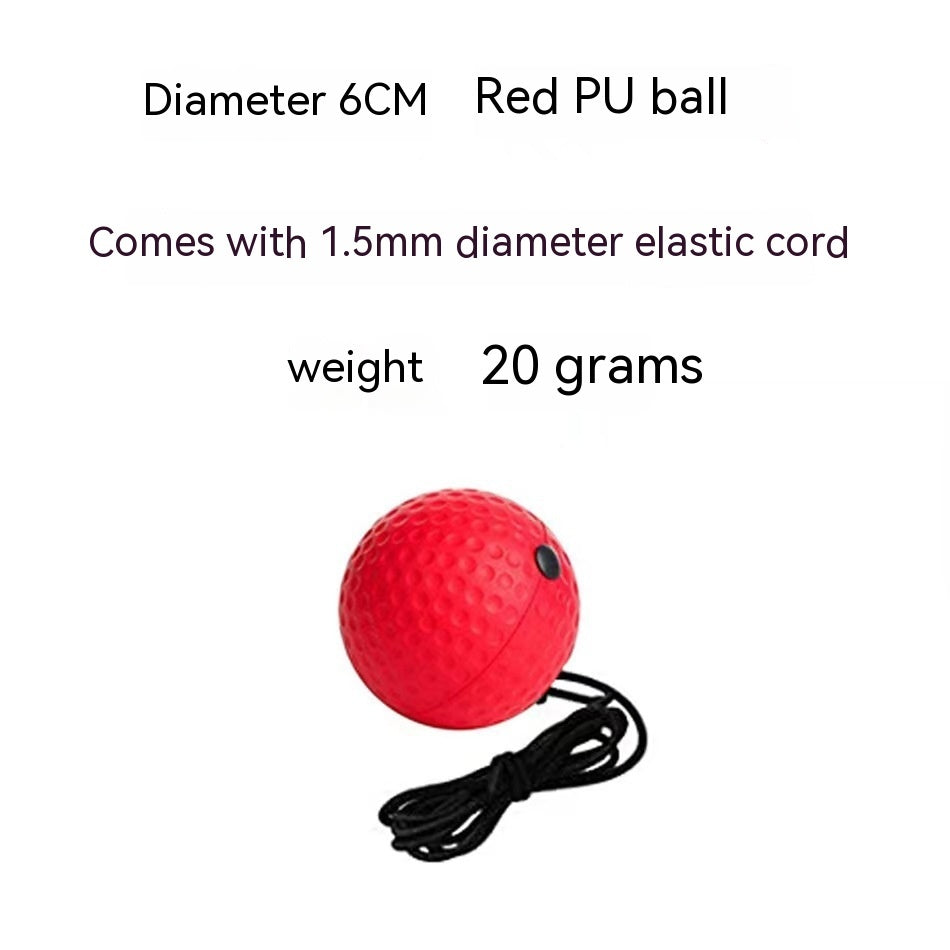 Head Mounted Boxing Reaction Training Punch Ball