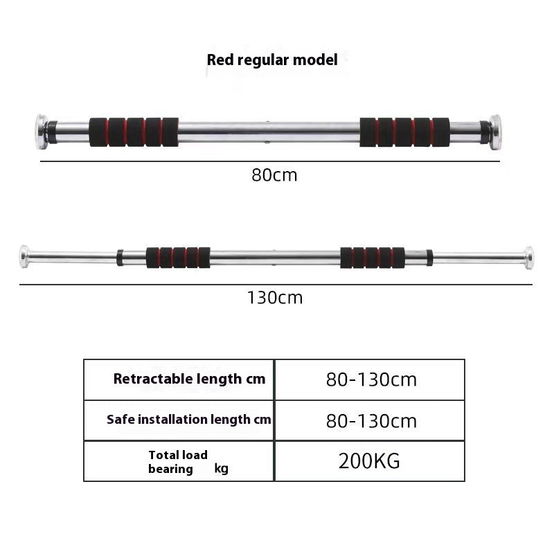 Indoor Punch Free Doorway Pull Up Bar