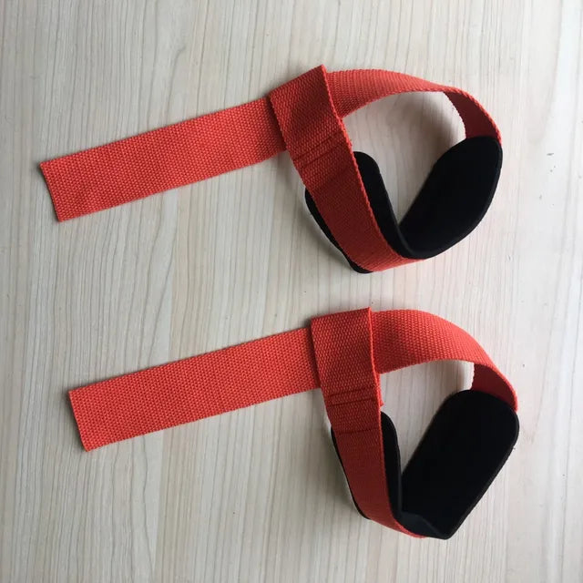 2 Piece Weightlifting Wrist Straps Gym Training Support