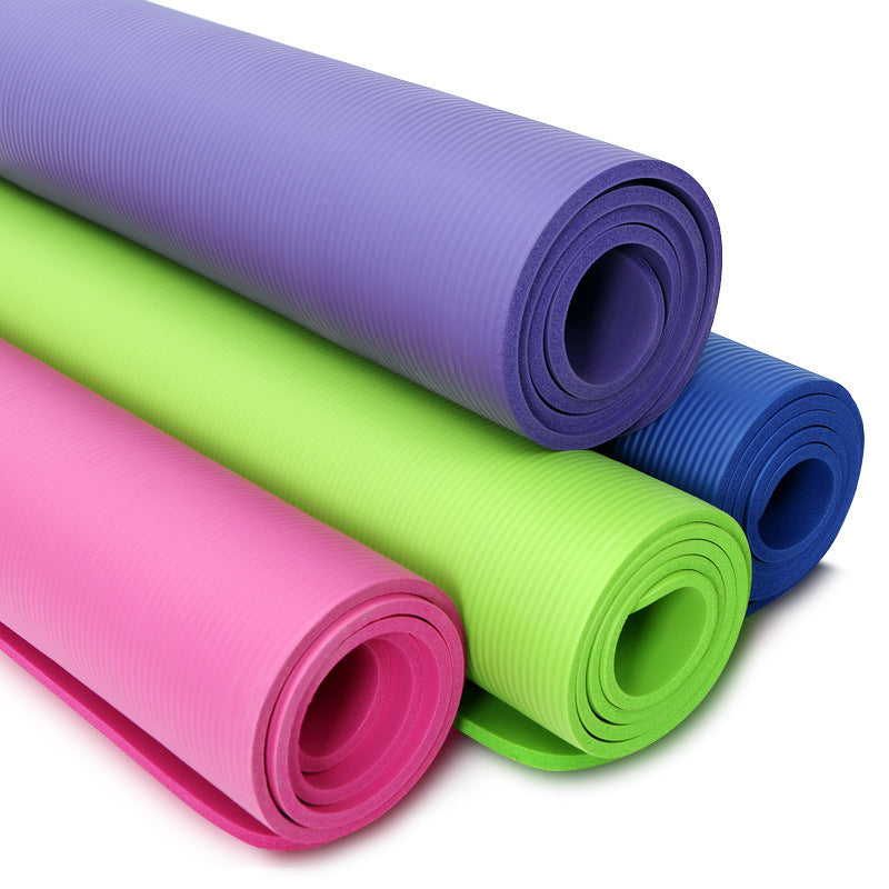 Premium 10mm Thick Non Slip Yoga Exercise Mat