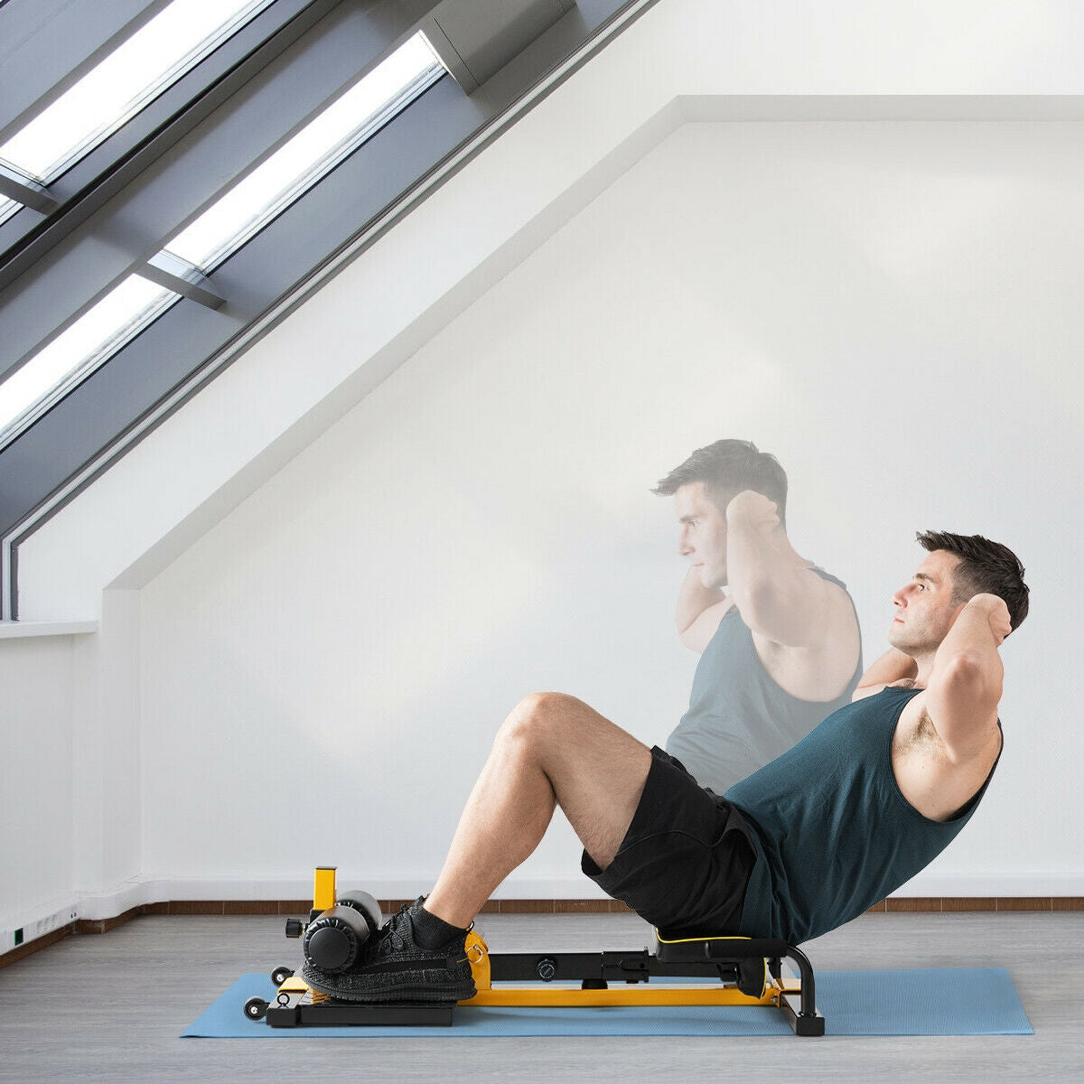 8 In 1 Multifunctional Home Gym Squat Equipment