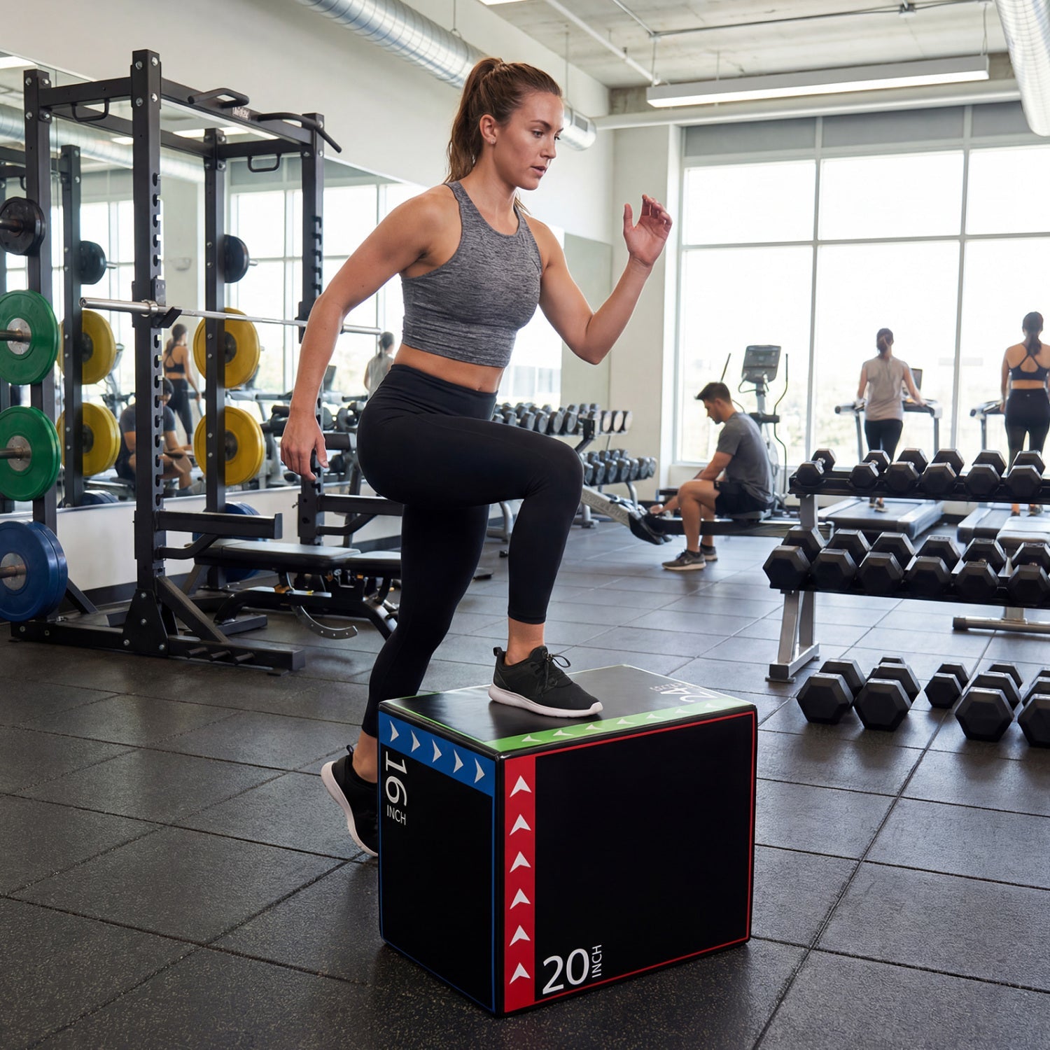 3 In 1 Soft Plyometric Jump Box 24