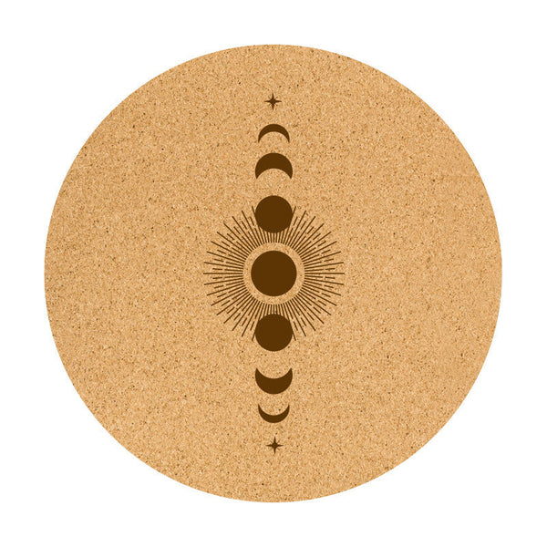 Cork Natural Rubber Eco Friendly Meditation Mat