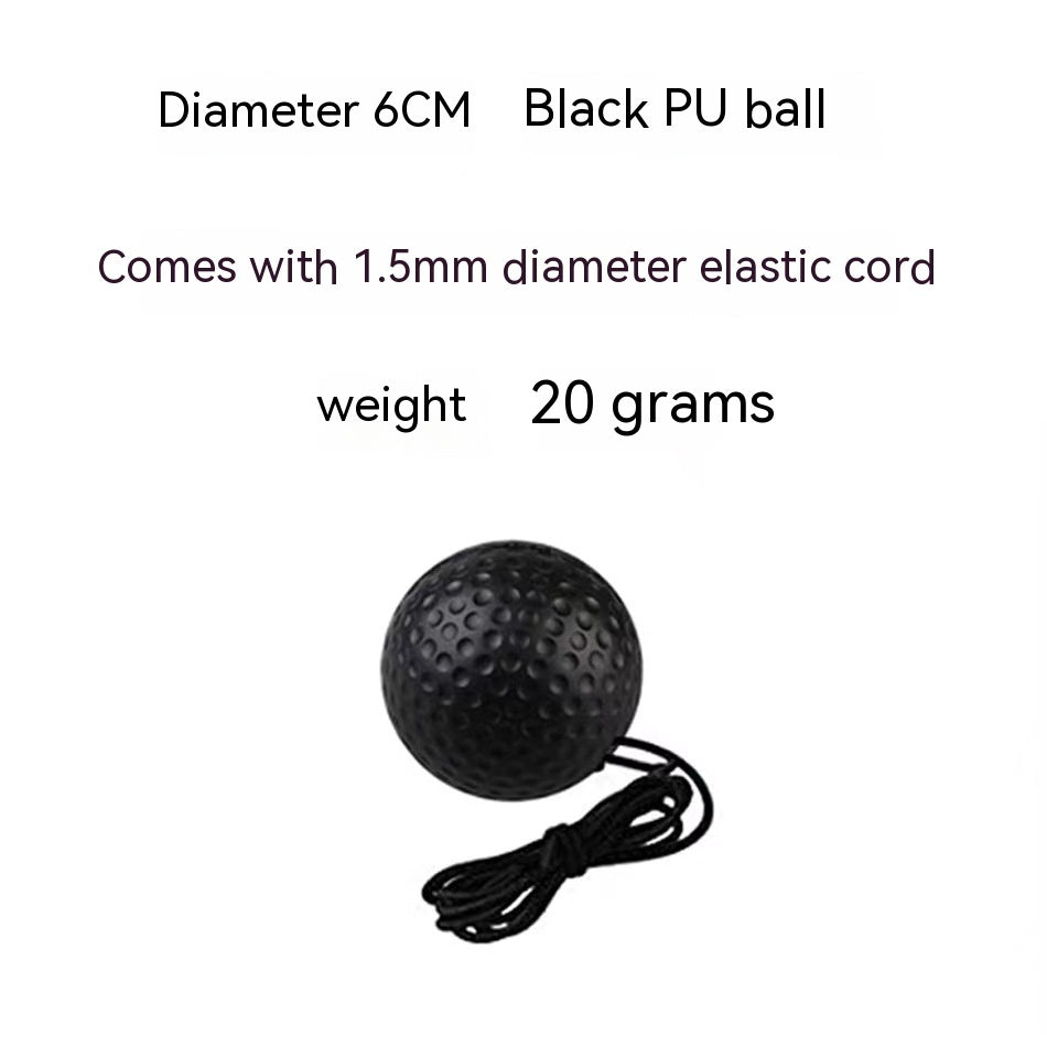 Head Mounted Boxing Reaction Training Punch Ball