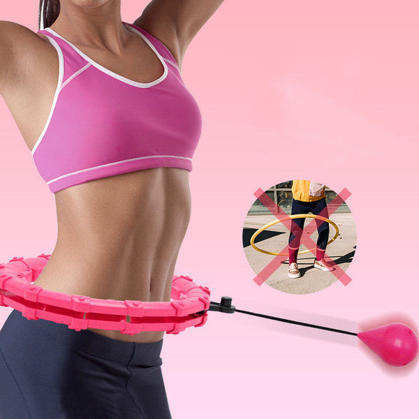 Adjustable Detachable Fitness Hoop Waist Abdominal Exercise