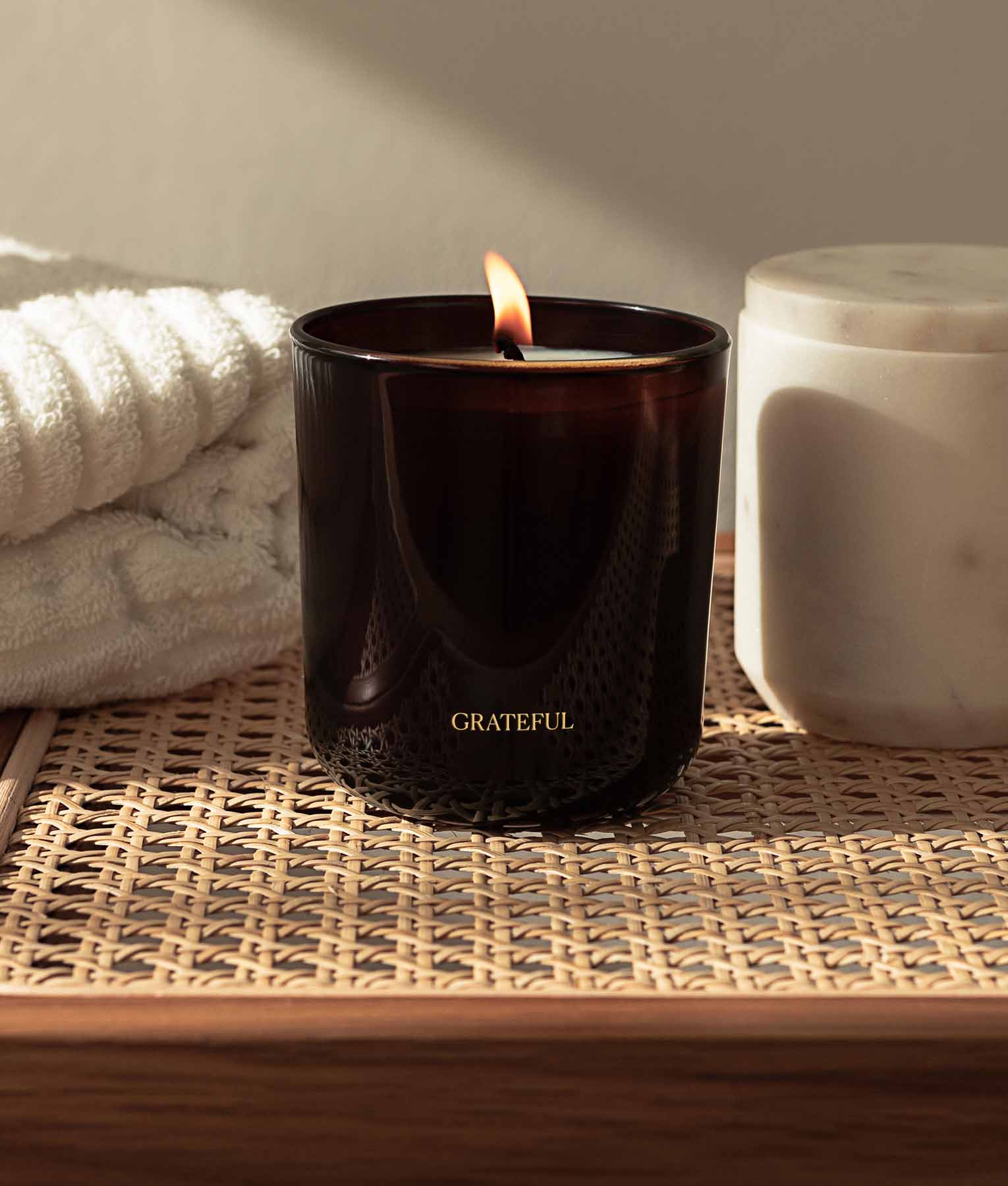 Grateful Pure Essential Oil Scented Candle