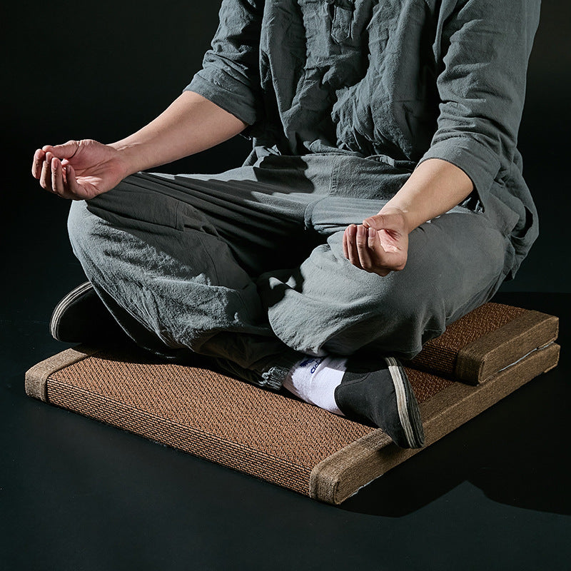 Natural Bamboo Fiber Zafu Round Meditation Cushion