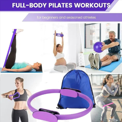 13 Piece Yoga Pilates Fitness Workout Set