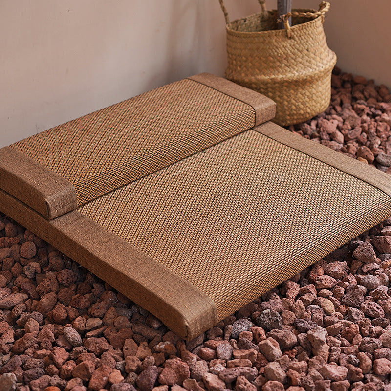 Natural Bamboo Fiber Zafu Round Meditation Cushion