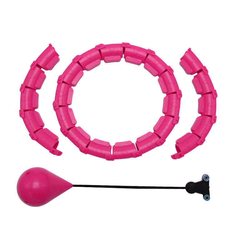 Adjustable Detachable Fitness Hoop Waist Abdominal Exercise