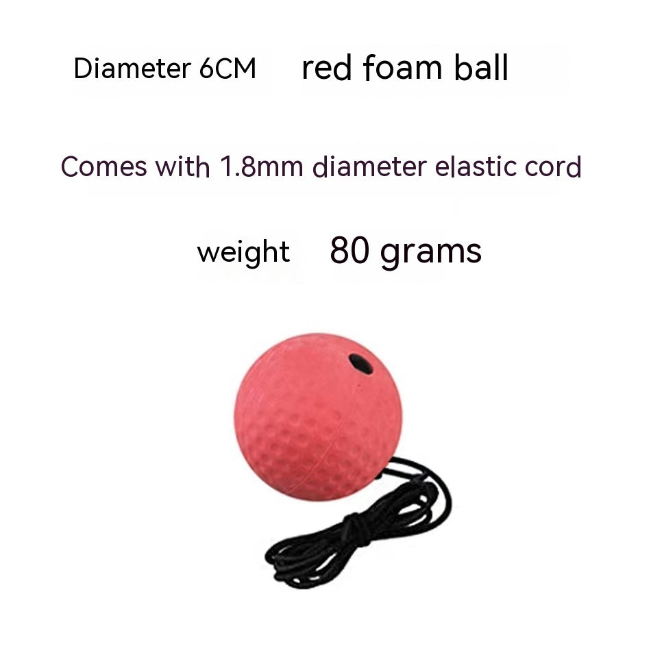 Head Mounted Boxing Reaction Training Punch Ball
