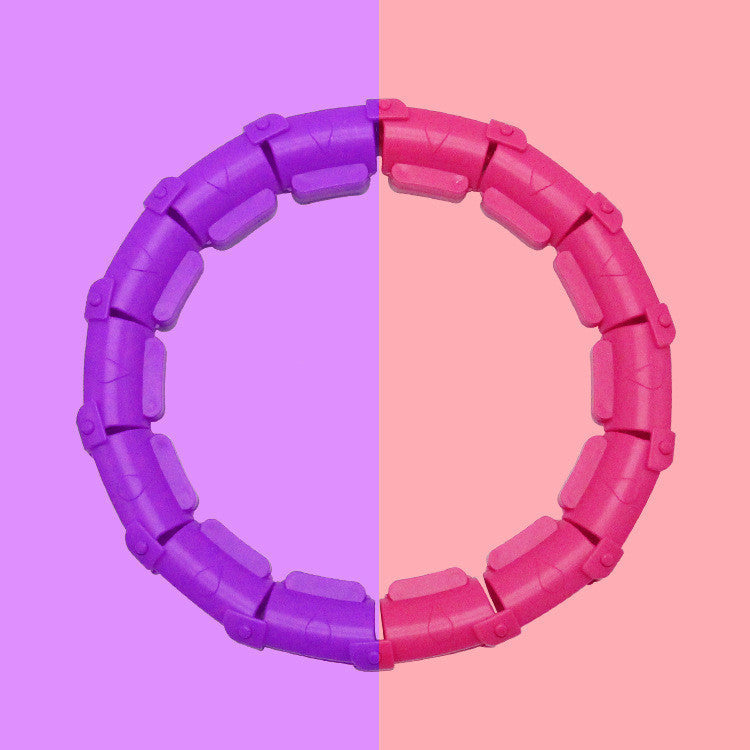 Adjustable Detachable Fitness Hoop Waist Abdominal Exercise