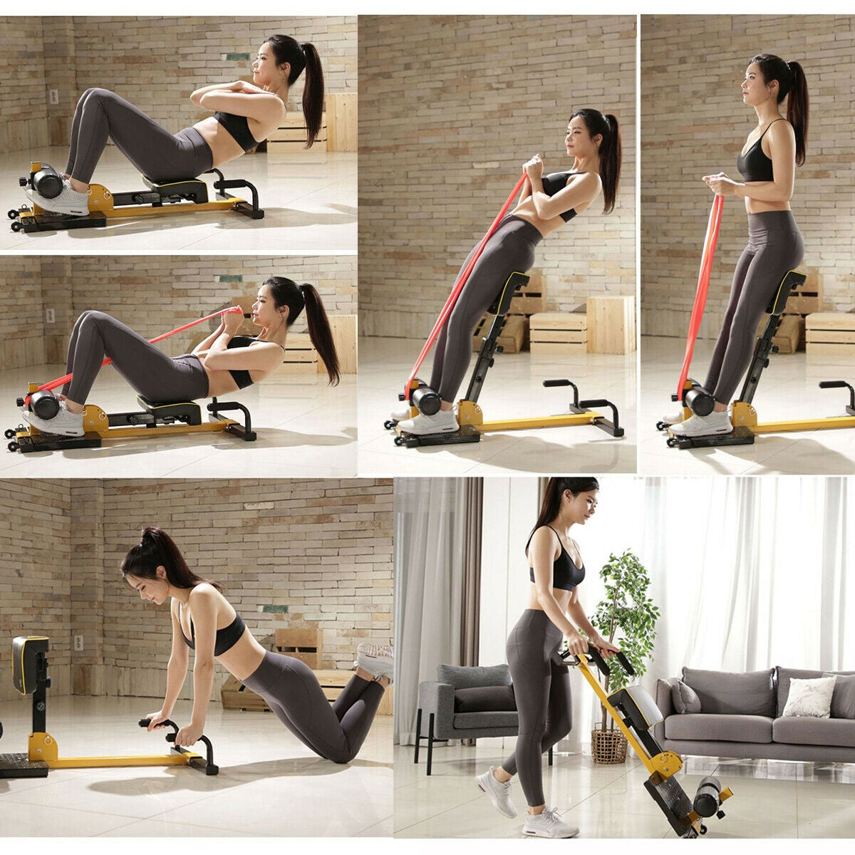 8 In 1 Multifunctional Home Gym Squat Equipment
