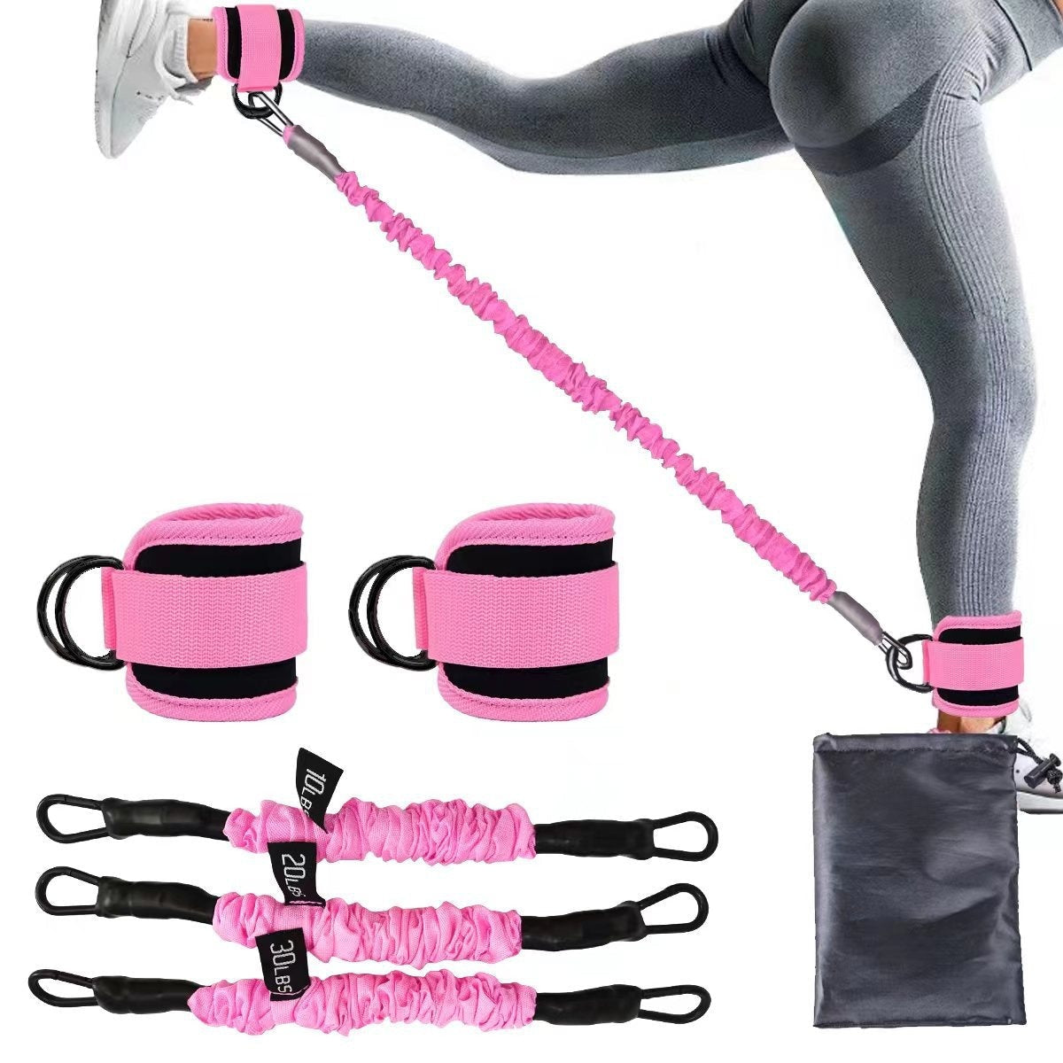 Ankle Strap Resistance Bands Hip Leg Training