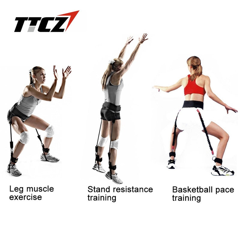 Bounce Trainer Resistance Rope Leg Strength