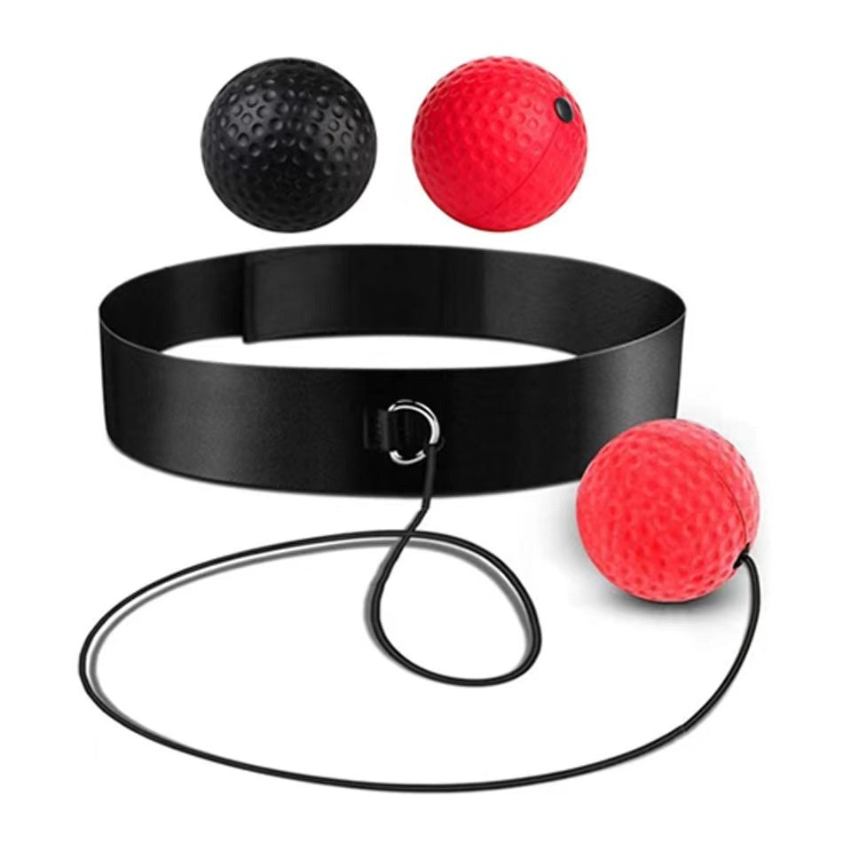 Head Mounted Boxing Reaction Training Punch Ball