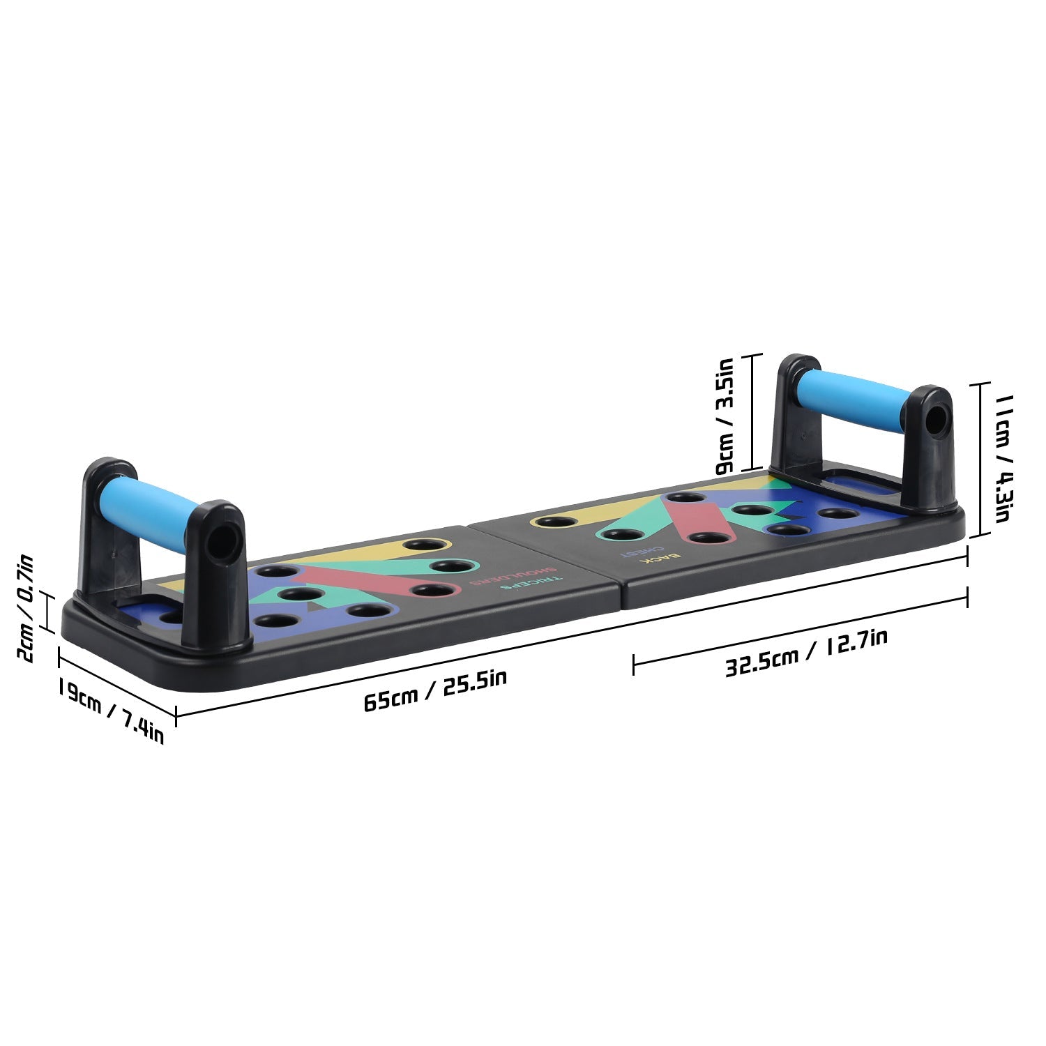 Foldable Multi Function Push Up Board Abdominal Trainer