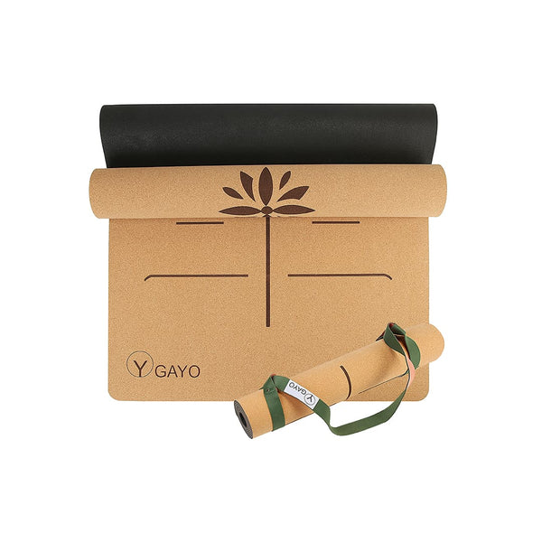 Eco Friendly Cork Yoga Mat Non Slip
