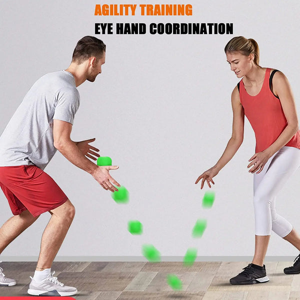 Hexagonal Reaction Ball Reflex Agility Sports Trainer