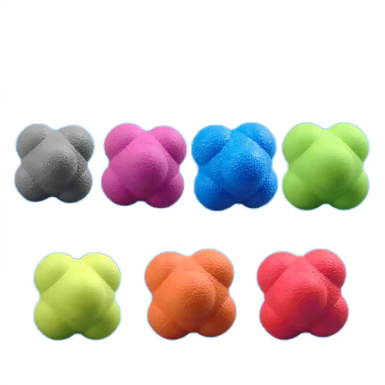 Hexagonal Reaction Ball Reflex Agility Sports Trainer