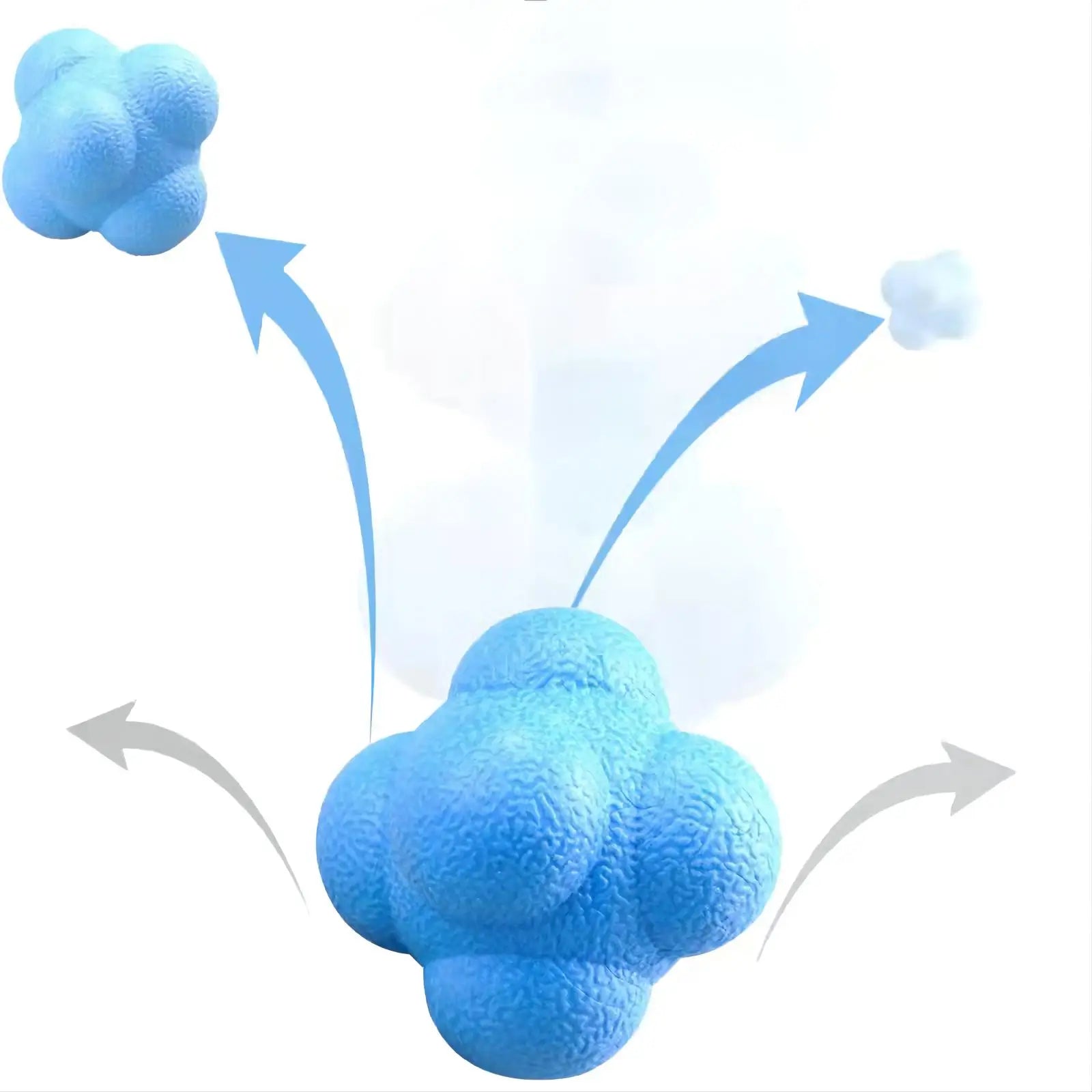 Hexagonal Reaction Ball Reflex Agility Sports Trainer