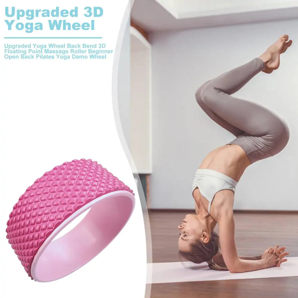 3D Massage Yoga Wheel For Stretching Flexibility