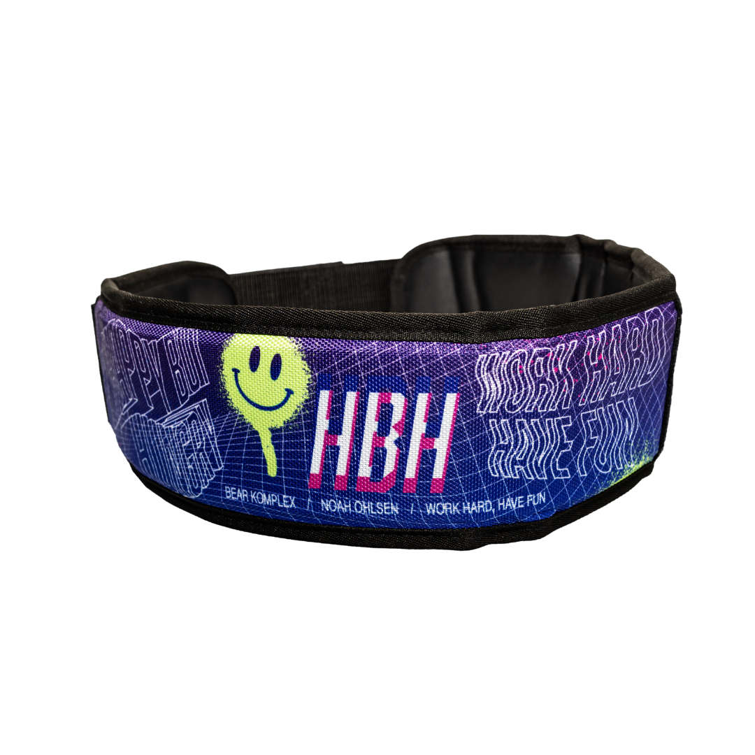 Premium Leather Weightlifting Belt