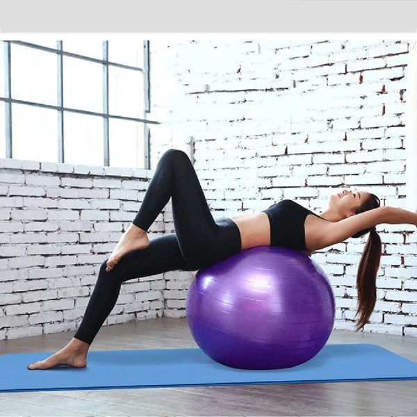 45cm Yoga Fitness Ball With Pump Pilates