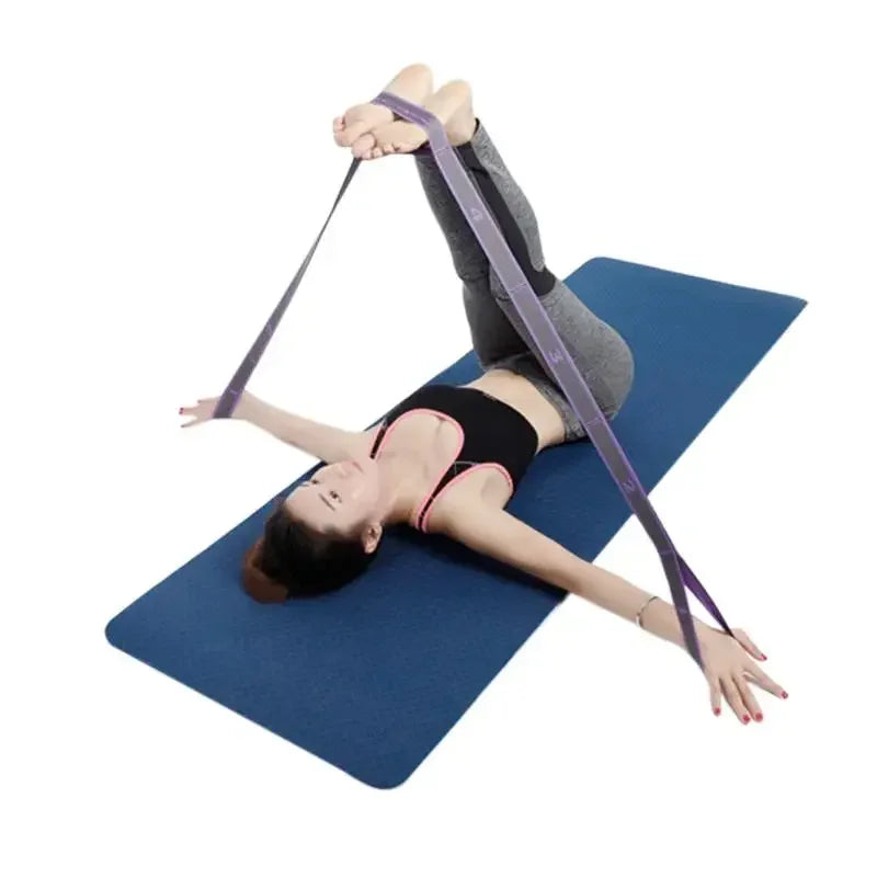 Yoga Pull Strap Elastic Resistance Band Pilates