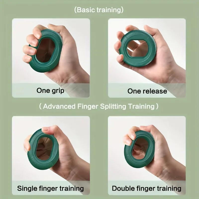 Silicone Finger Gripper Ring Hand Strengthener Trainer