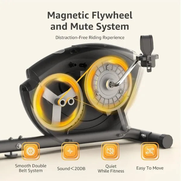 Recumbent Magnetic Exercise Bike For Adults Seniors