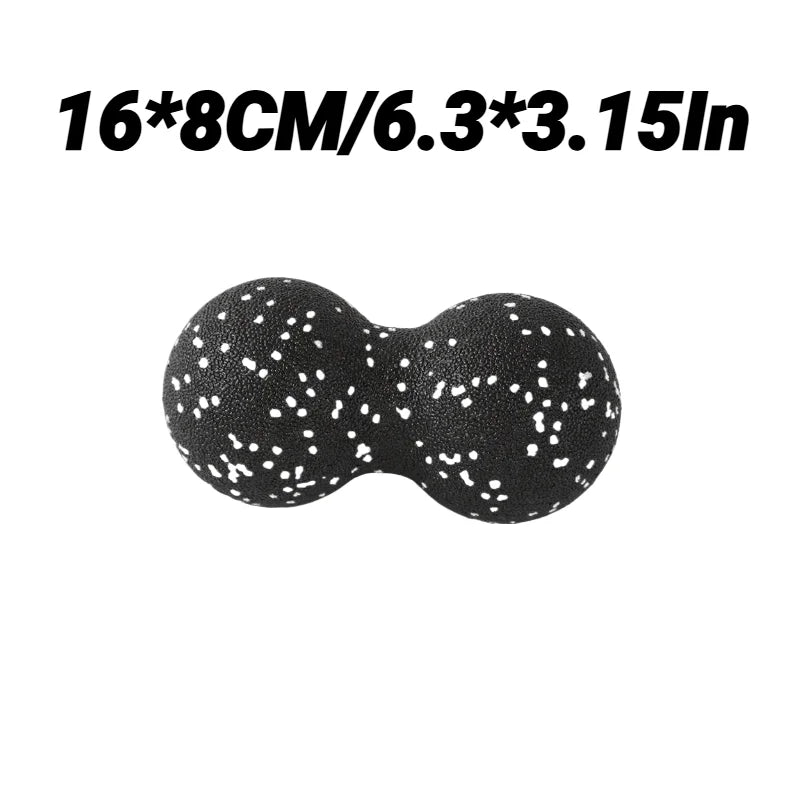 Yoga Peanut Massage Ball Set Fascia Release