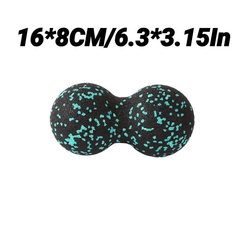 Yoga Peanut Massage Ball Set Fascia Release