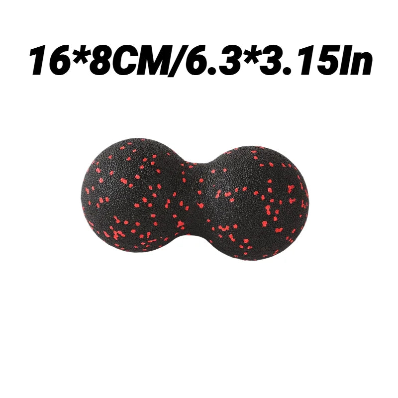 Yoga Peanut Massage Ball Set Fascia Release