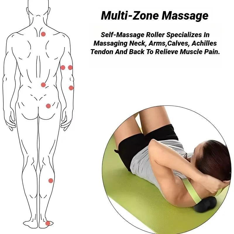 Yoga Peanut Massage Ball Set Fascia Release